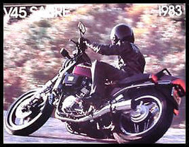 1983 Honda Motorcycle Sabre V45 Brochure VF750 - $22.74