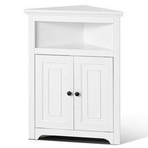 VEVOR 32" Corner Storage Cabinet, 3 Tiers Small Storage Cabinet with 2 Wooden Do - $2,757.75 MXN