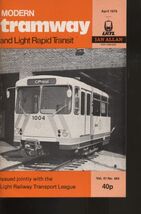 MODERN TRAMWAY MAGAZINE - VOL 41 - No.484 - April 1978 - $94.95 MXN