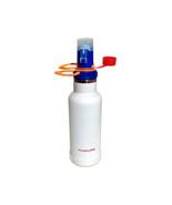 BestBottleEver Insulated Steel Water Bottle MultiCap = Straw Spout Spray - £19.54 GBP