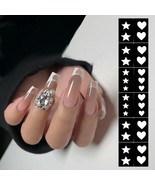 Manicure Nail Vinyl Sticker Easy Use Nail Stencil Reusable - $5.99