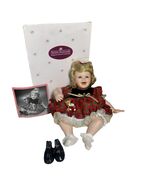 Vtg Ashton Drake Babys First Christmas Porcelain Collectible Doll &amp; Orna... - $1,001.61 MXN