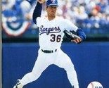 1991  Texas Rangers Souvenir Program Cleveland Indians Baseball Bobby Witt - $18.81