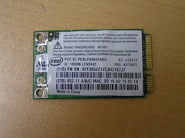 WM3945ABG Intel Laptop WLAN Wireless WIFI Card - $7.27