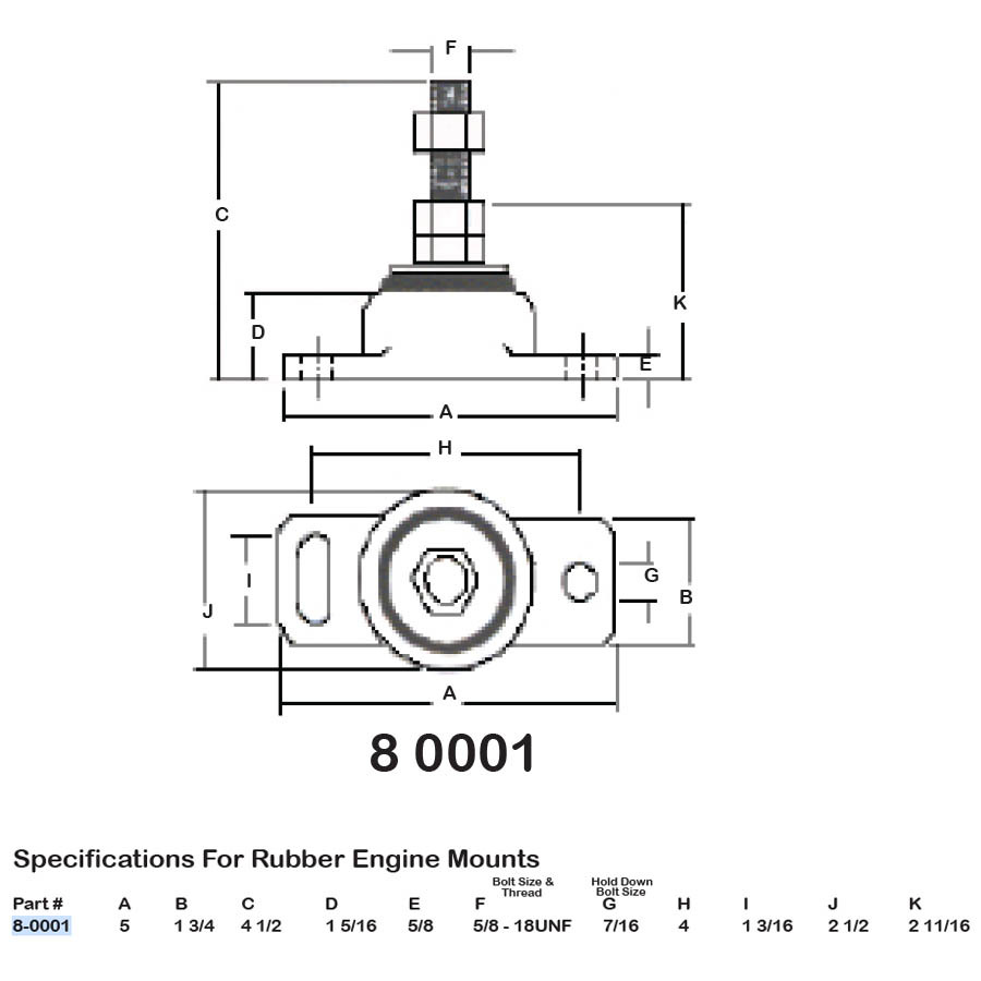 Barr Mount-motor Single - $46.95