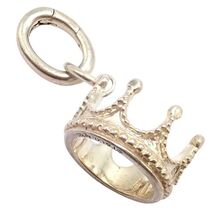 Tiffany & Co. Princess Crown Silver Charm Pendant + Oval Jump Ring Clasp - €216,45 EUR Tiffany & Co. Princess Crown Silver Charm Pendant + Oval Jump Ring Clasp - €216,45 EUR