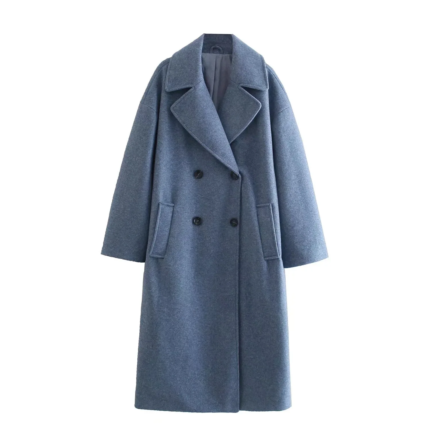 Adherebling   Woman en Coat Casual Long Trench Elegant Autumn Winter Female Outw - £227.33 GBP