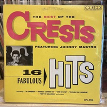 [ROCK/POP]~EXC Lp~The Crests~Johnny Mastro~The Best Of~16 Fabulous Hits~[1960~CO - £71.22 GBP