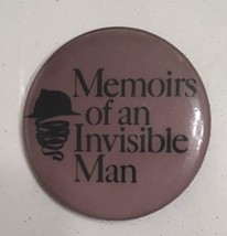 Memoirs Of An Invisible Man Movie Pinback Button Chevy Chase 1992 Promo Vintage - £11.13 GBP