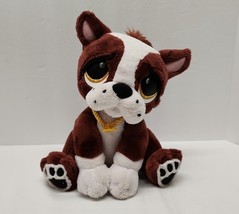 Rescue Pets Interactive Brown &amp; White Boxer Puppy Dog 10&quot; Plush - $15.47