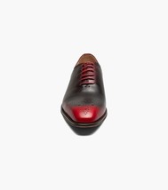 Stacy Adams Hallquist Plain Toe Oxford Shoes Leather Red 25742-600 image 3