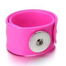 Hot Sale 10 Colors Creative Snap Bracelet 18mm Snap Button Bracelet Fit 18MM Sna - £7.63 GBP