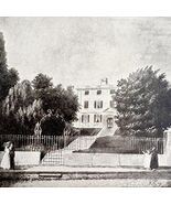 Gardiner Green House Pemberton Square Boston 1925 Art Print Historic Mas... - €32,01 EUR