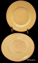 1950&#39;s 60&#39;s Gladding McBean GMB Orange Bread Plates Lot of 2 - £11.52 GBP