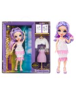 Rainbow High Fantastic Fashion Violet Willow - Purple 11 Fashion Doll a... - £31.44 GBP