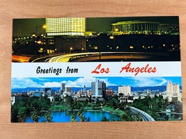 Vintage Postcard, Greetings from Los Angeles, California, Retro Postcard - £3.66 GBP