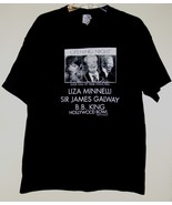 B.B. King Liza Minnelli Concert Shirt Hollywood Bowl 2008 Part Of Your L... - $3,147.11 MXN