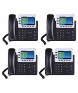 Grandstream GXP2140 4-Line IP Phone, 4.3 LCD, PoE, Bluetooth. Bundle of 4 - $500.45 CAD