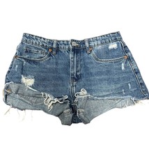 BlankNYC &quot;The Barrow&quot; Vintage High Rise Jean Shorts Womens 25 Distressed... - £21.18 GBP