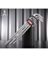 TONE Long Hex Key Wrench Set L-Type with Holder AL900 9 Tools Free shipping - $927.52 MXN