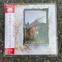Led Zeppelin: &quot;IV&quot; CD Mini Album Jacket Japan Like New Atlantic WPCR-11614 - £30.36 GBP