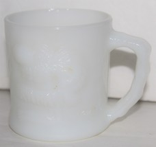 Vintage B.C. Comics Grog Coffee Mug Cup White Milk Glass Johnny Hart Fir... - $1.00