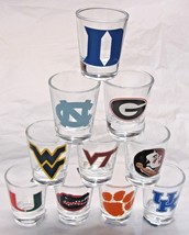 NCAA 2 oz Shot Glass with Team Logo by The Memory Co. Select Team Below - £8.59 GBP+