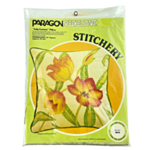 Paragon Tulip Fantasy PIllow 14 in. Square Needlepoint Kit 0856 Sweimier - £36.28 GBP