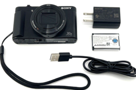 Sony Cyber Shot DSC HX80 Digital Camera WiFi 18.2MP Tested - $499.00