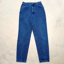 Vintage LEE Made In USA Blue Denim Tapered Mom Jeans - Size 14 L (28x31) - £17.98 GBP