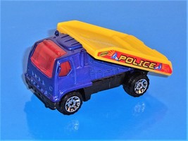 Matchbox 1 Loose Highway Patrol 5 Pack Car Carrier Tow Truck Blue &amp; Yellow - £1.94 GBP