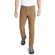 Eddie Bauer Men&#39;s Rainier Straight-Fit Performance Pants, Sepia, 40x30 - £28.02 GBP