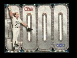 2000 Fleer Club 3000 Wade Boggs Tampa Bay Devil Rays Baseball Card - £2.31 GBP