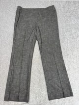 Hugo Boss Pants Womens 10 Gray Wool Blend Flare Dress Trouser Office Cla... - $38.60