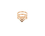 L&#39;ATELIER Precieux Damen Ring Kronen Zeichen Und Symbole Solide Gold Grö... - $44.79