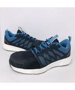 Reebok Fusion Flexweave Work Shoes Blue Black RB4314 Composite Toe Mens ... - $938.93 MXN