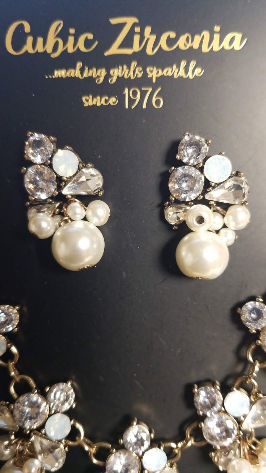 cubic zirconia Jewelry Set  making girls sparkle Since 1976 (LOC TUB L-29) Item image 4