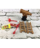 Imaginext Replacement Pieces For Battle Castle 78333 Canon Ladders Flags - £8.88 GBP