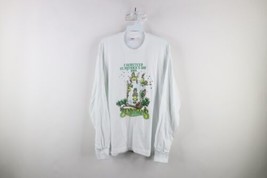 Vintage 80s Mens XL Spell Out Bennigans St Patricks Day Long Sleeve T-Shirt USA - £35.79 GBP