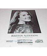Kristen Alderson Autograph Reprint Photo 9x6 One Life Live 2008 General ... - £3.98 GBP