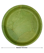 Natural Biodegradable Disposable SAL Leaf Plates -Pack of 50 - $135.40 CAD