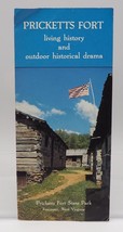 Vintage Prickett&#39;s Fort Fairmont West Virginia Travel Brochure 1980&#39;s - £8.03 GBP