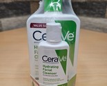 CeraVe Hydrating Facial Cleanser for Normal to Dry Skin 2pack 16oz &amp; 3oz... - £13.29 GBP