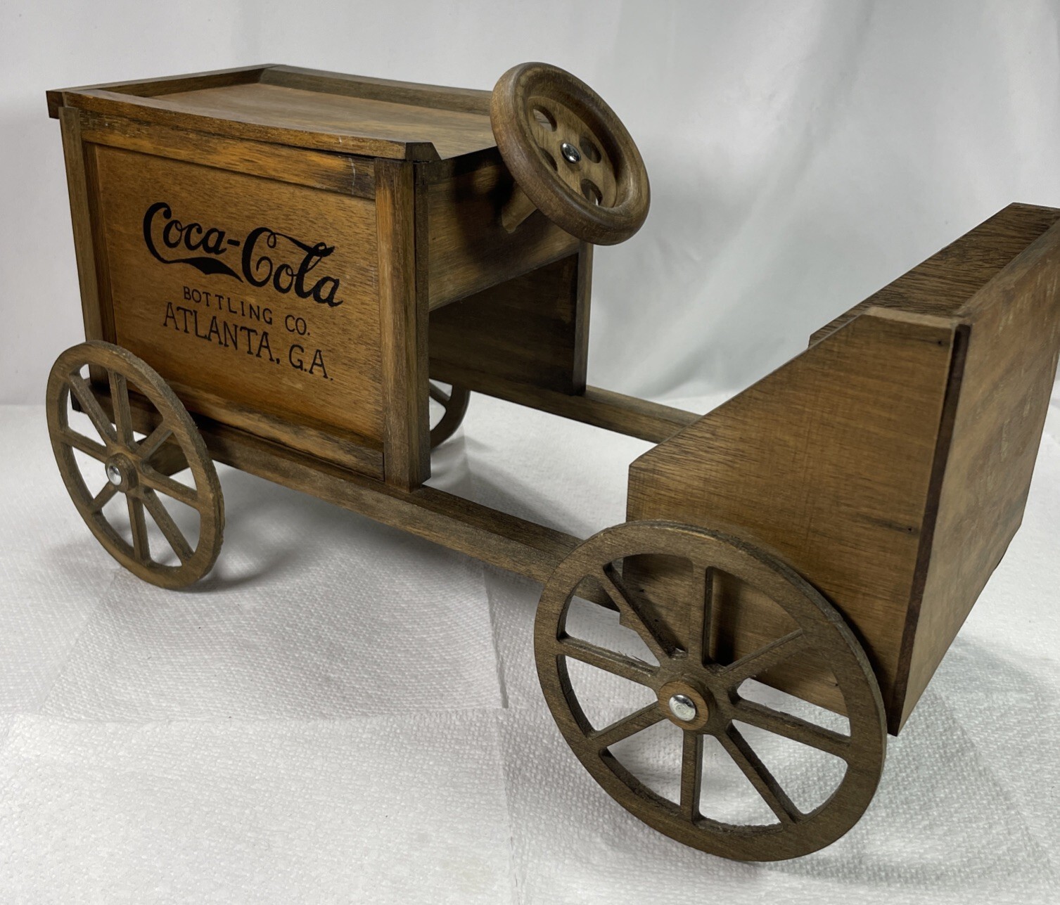 Coca-Cola Franklin Mint Heirloom Soapbox Derby Racer Porcelain Coca-cola Doll Item image 12