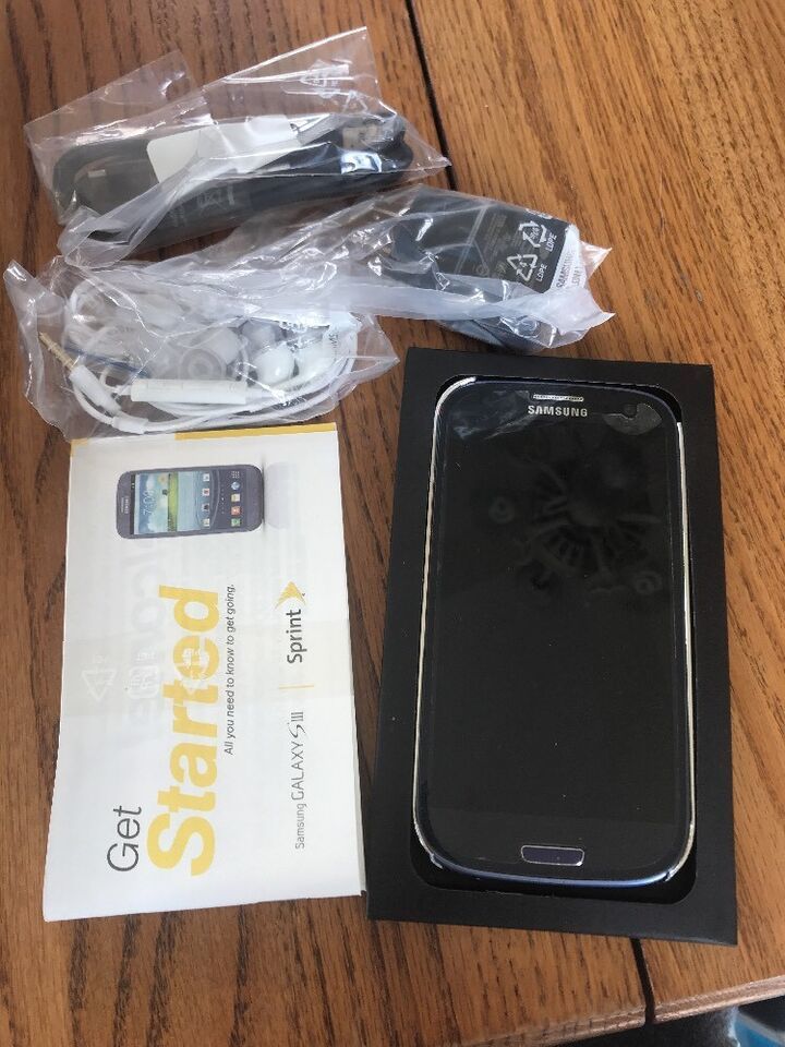Samsung Galaxy S III SPH-L710 16GB Pebble Blue (Sprint) Smartphone Ships... - $134.54