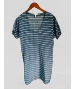 JOIE 100% Silk dress blue stripes v-neck Size XSmall - €25,93 EUR