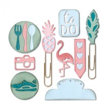 Sizzix Planner Page Icons Thinlits Die - £17.84 GBP