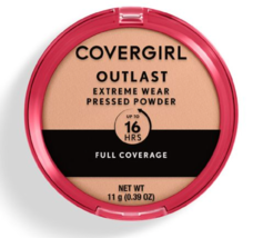 COVERGIRL Outlast Extreme Wear Pressed Powder Classic Ivory 810 0.38oz - £11.07 GBP