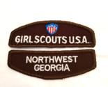 Brownie Girl Scout Council ID USA Northwest GA Vest Patch Sewn Embroider... - $3.75