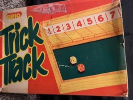 Vintage Brio Trick-track Board Game  - $9.90